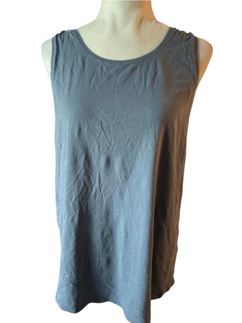 Lululemon Love Tank SZ 12 Grey Blue Tank Top Loose Fit - Picture 8 of 10